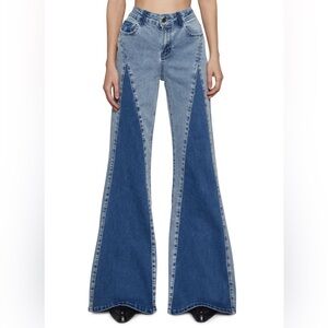 Dolls Kill Blue Flare & Wide Leg Jeans